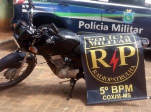 Moradores de Rio Verde MT/MS são detidos em Coxim por desacato e moto” B.O.”