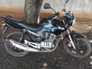 Em menos de 24horas, Polícia Militar  de Sonora recupera motocicleta furtada de Coxim