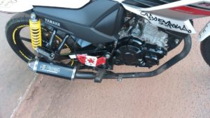 Polícia Militar notifica motocicleta e condutores irregulares em Coxim