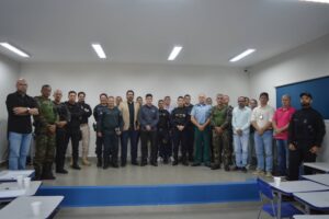 PMMS PROMOVE ENCONTRO ESTRATÉGICO COM FORÇAS DE SEGURANÇA DE MS E MT EM COXIM